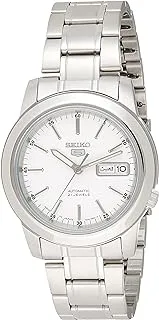 Seiko Men's Automatic Watch with Analog Display and Stainless Steel Strap SNKE49J1, Silver