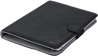 Rivacase 3017 Universal Tablet Cover Case, Stylish, Protective, Black Color