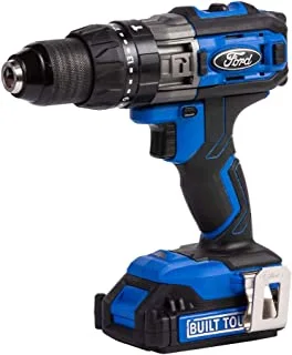 Ford 18v li ion cordless impact drill, multi color - f18-02