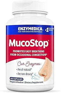 Enzymedica Mucostop, 48 Capsules