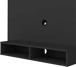 Artely Flash Wall Panel For 42 Inch Tv, Black, W 120 cm X D 28 H 89.5 3872