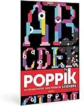 Poppik - Sticker Poster - Alphabet