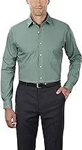 Van Heusen Men's Dress Shirt Regular Fit Poplin Solid