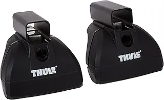 Thule 4602 Podium Foot Half Pack For Vehicles w/Integrated Fixed Point Or Flush Mount Rail Attachment Locations Podium Foot Half Pack, one color, One Size