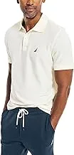 Nautica Men's Classic Short Sleeve Solid Polo Shirt