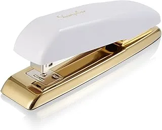 Swingline Stapler, Desktop 20 Sheet Capacity, White/Gold (64701)