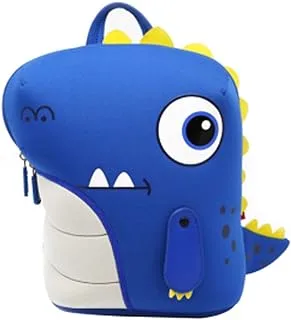 Nohoo Toddler Kids Backpack Cute Unicorn Schoolbag Waterproof 5 L Backpack (Dino Blue)