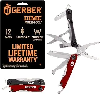 Gerber Dime Multi-Tool, Red [30-000417]