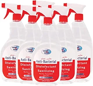 Cool & Cool Multi-Purpose Disinfectant Spray (D4860), 750Ml, Pack Of 6