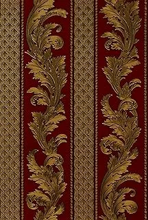 Marcopolo Solid Sheet Vinyl Wallpaper Maroon 53X1000cm