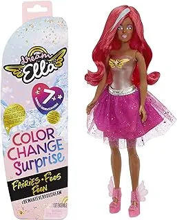 Dream ella color change surprise fairies - yasmin (pink) 11.5 fashion doll