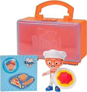 Blippi Deluxe Figure Lunch Blind Box Orange ، متعدد الألوان ، BLP0103_BLP0114