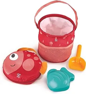 Hape - Fold & Go Beach Set, Sand toys, Multicolor