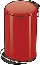 Hailo Trento Top Design 16-Waste Bin, Red