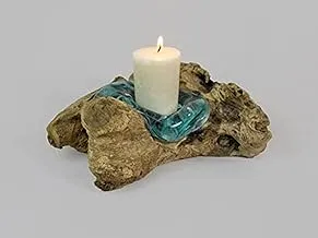 Dubai Garden Centre One Melting Glass Candle, 10 cm Size