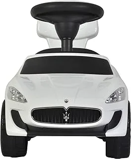 Megastar - Maserati Ride On Car, White, 353-M