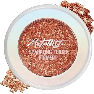 TOUCH IN SOL TOUCH IN SOL, Korea. Metallic Foil Eyeshadow. Sparkling Pigments. Shimmers & Changes Color In The Light.#3 Golden Tangerine