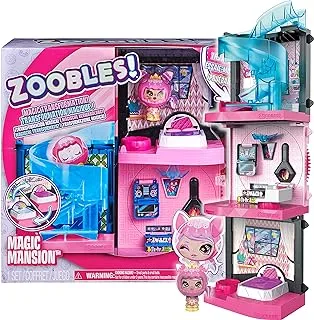 Jakks Pacific Zoobles Magic Mansion Spinning Playset