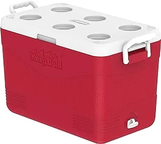 Cosmoplast Keep Cold Plastic Picnic Cooler Icebox 46 Liters