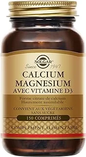 Solgar Calcium Magnesium With Vitamin D3 150 Tablets