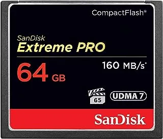 SanDisk 64GB Extreme Pro CF 160MBs memory card CompactFlash