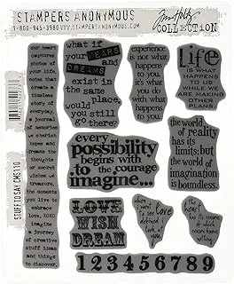 Stampers Anonymous Tim Holtz Cling Stamps 7