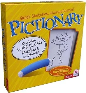 Pictionary Game, Quick-Draw Guessing Game with Adult and Junior Clues