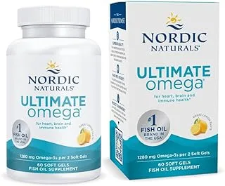 Nordic Naturals, Ultimate Omega, Support For A Healthy Heart, 60 Soft Gels