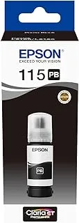 Epson 115 EcoTank Photo Black ink bottle, C13T07D14A