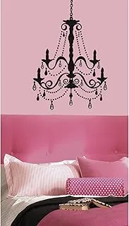 Roommates Chandelier With Gems Giant Wall Decal, Multi-Colour, RMK1805GM