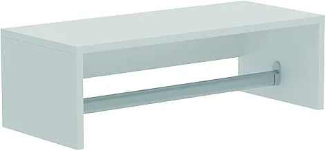 Brv Móveis Wall Clothing Rack, White, 19 X 25 X 59.4 Cm, Bs 30-06