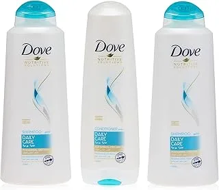 Dove Shampoo Daily Care, 600ml (Pack Of 2) + Dove Conditioner Daily Care, 350ml