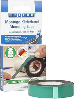 Weicon Mounting Tape | Grey | Double-Sided Assembly Tape | Extra Strong | Adheres To Glass, Metal & Plastic | For Car, Outdoor, Fly Screen Windows