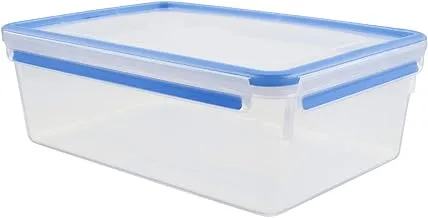 Tefal Masterseal Fresh – Plastic Food Box, Blue, 5.5 L