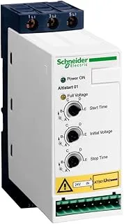 Schneider Electric ATS01 Altistart 12A 380-415V 5.5 KW Soft Starter for Asynchronous Motor, White