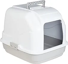 IMAC Cat - Hooded Cat Toilets - 50 x 40 x 40cm Color - Grey