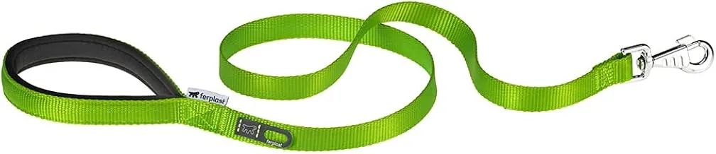 Ferplast Daytona G Nylon Dog Leash Color - Green, Dimension - 25mm x L 120cm