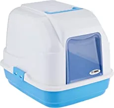 IMAC Cat - Hooded Toilets 50 x 40 40cm Color Blue