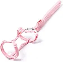 Golden Panda Cat Harness Lead Set 10mm x 24-40cm, Lead 130cm Color: Pink