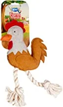 Duvo+ Farm Friends Ruby Rooster Dog Toy 37cm