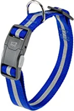 Dog Collar Club Reflex 70 x 2.5 cm Nylon Blue