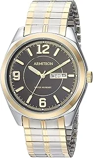 Armitron Men's Day-Date Function Expansion Band Watch, 20-4591