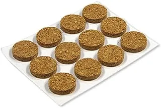 Tru-Guard 0.5inch Cork Pads Pack of 12