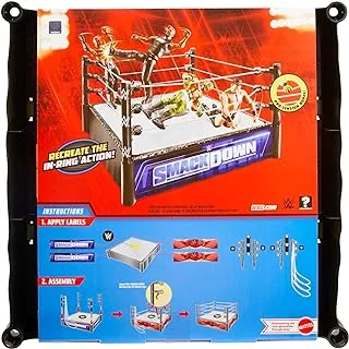 WWE Superstar Ring with Spring-Loaded Mat