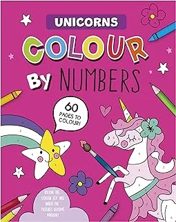 Eurowrap Unicorn Colour By Numbers