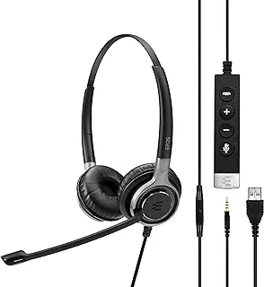 Sennheiser Century SC 660 Premium Dual-Sided Wired Headset (504557)