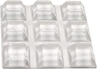 Tru-Guard 0.5 inch Clear Bumper Pack of 9