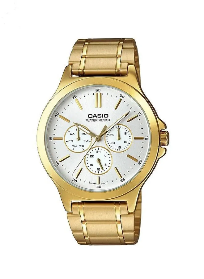 CASIO Stainless Steel Analog Wrist Watch MTP-V300G-7AUDF