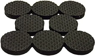 Tru-Guard 1 inch Black Grip Pads Pack of 16