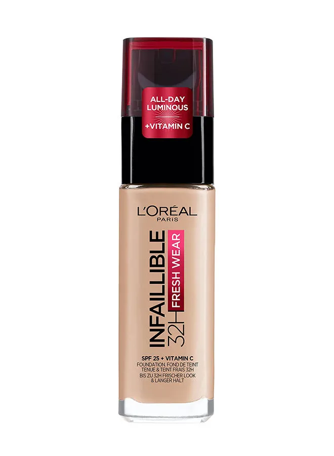 L'OREAL PARIS Infallible 32H Fresh Wear Foundation 120 Vanille Dore/Golden Vanilla